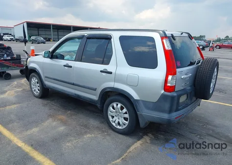 2006 Honda Cr-V Ex from USA, damaged, VIN SHSRD78816U446501